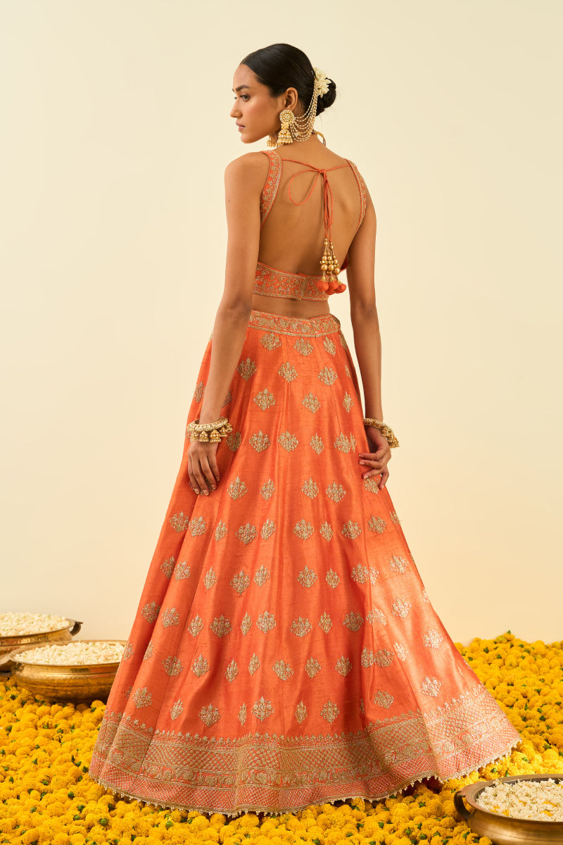 Mahira- Lehenga with blouse and dupatta