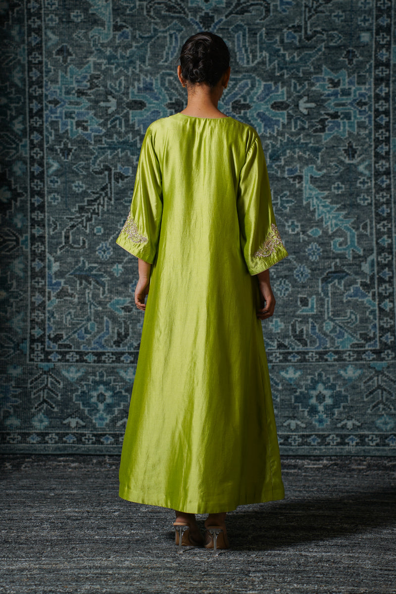 Noor Green Dress
