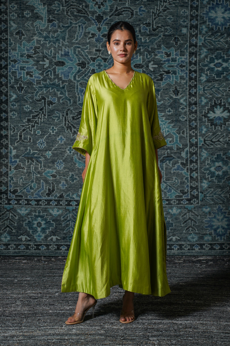 Noor Green Dress