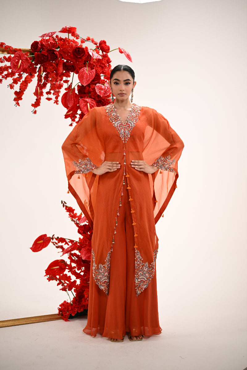 Burnt Orange Tara set