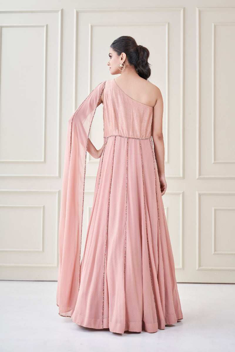 Blush Ember Gown
