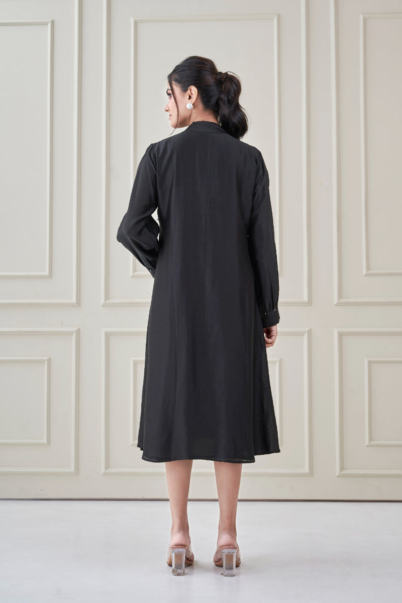 Black Monochrome Muse dress