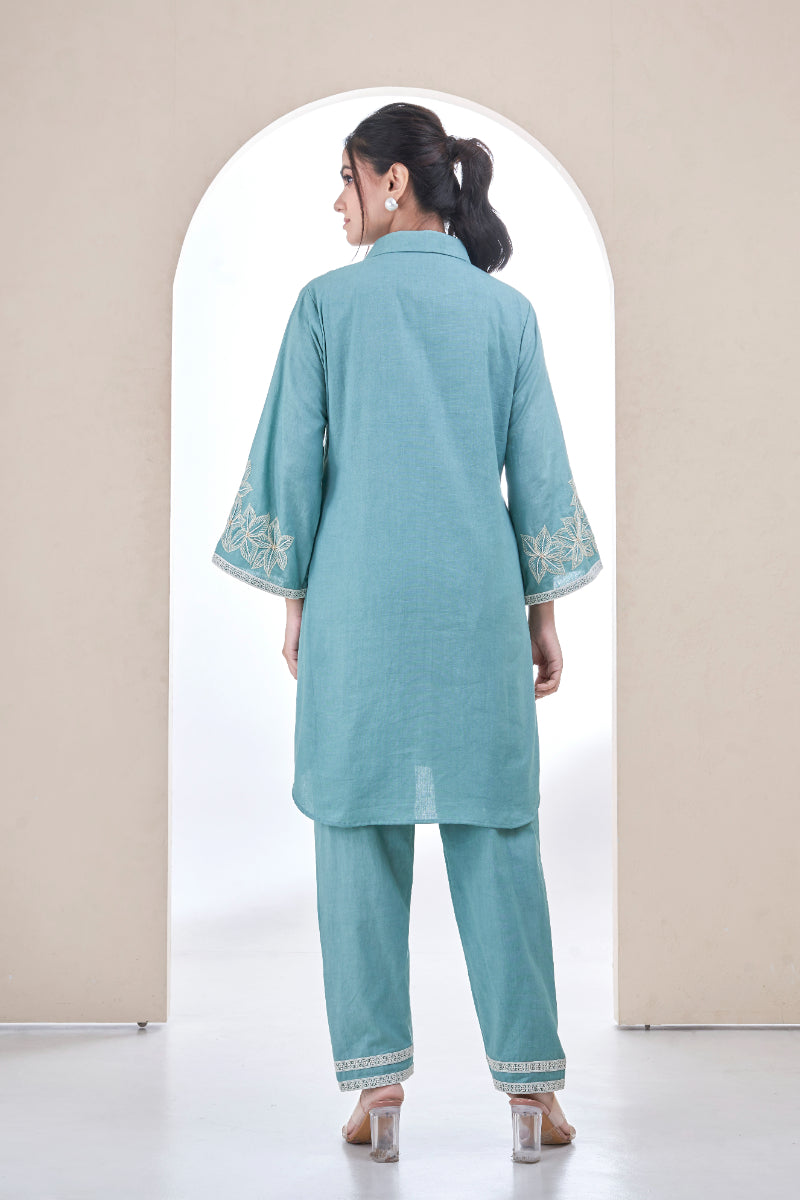 Teal Noor set