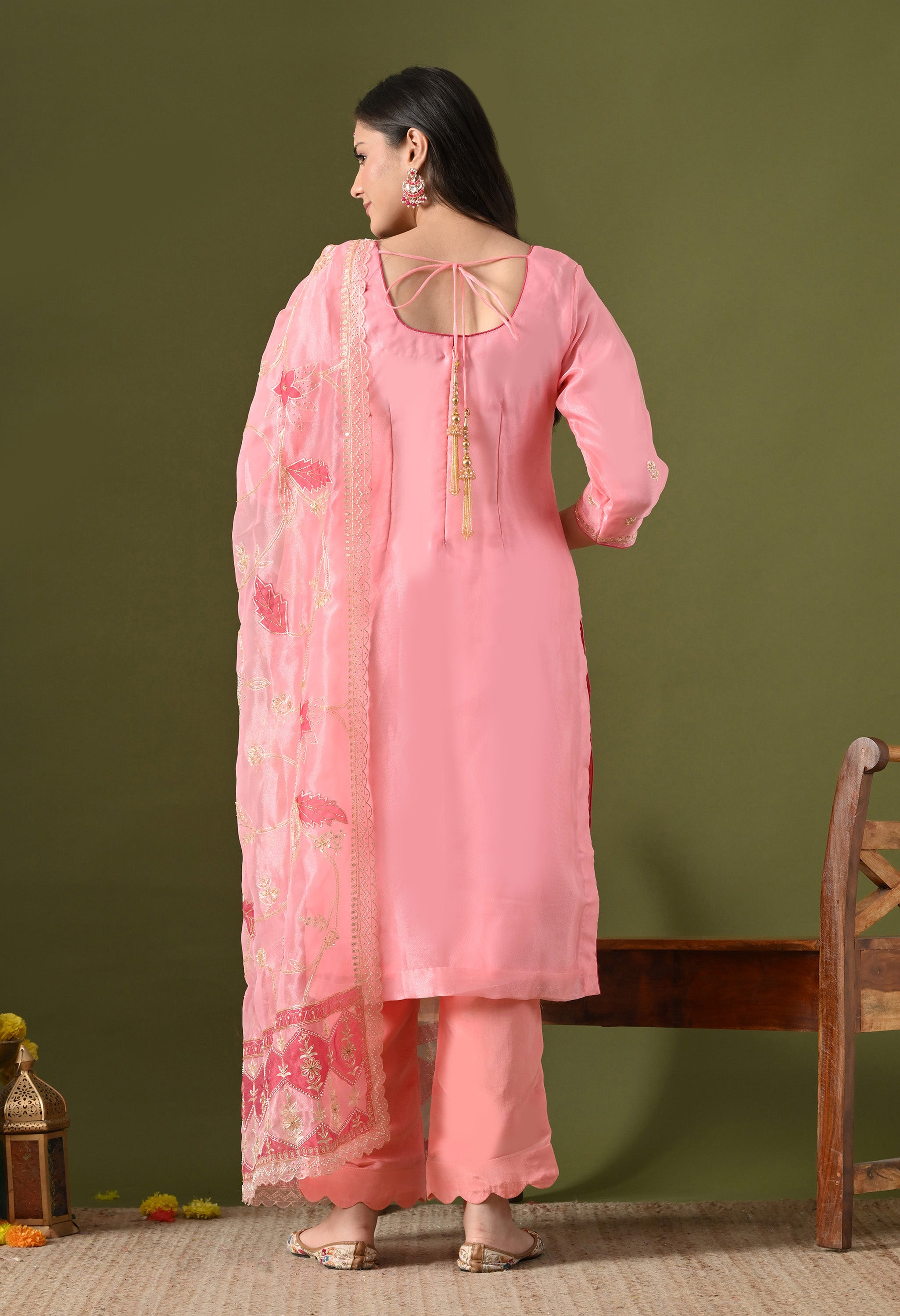 Pink Kurta Set