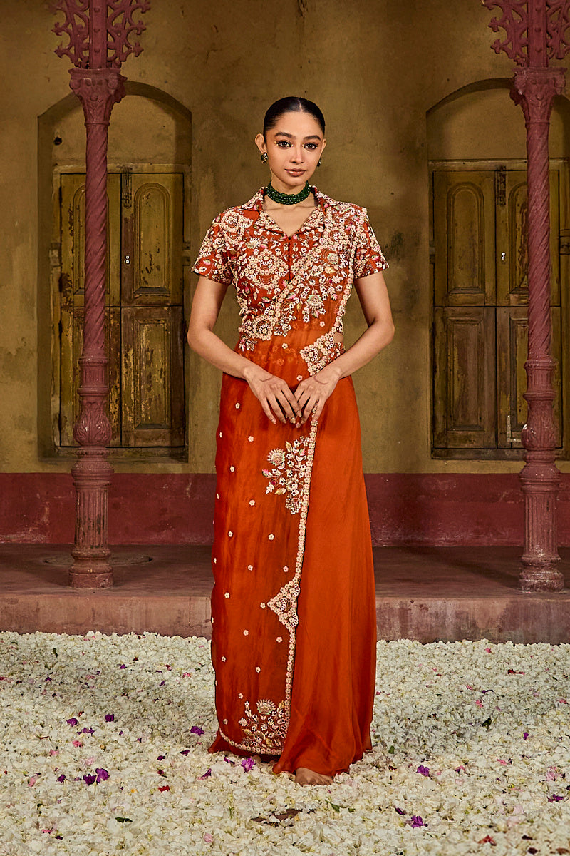 Elara Set In Saffron