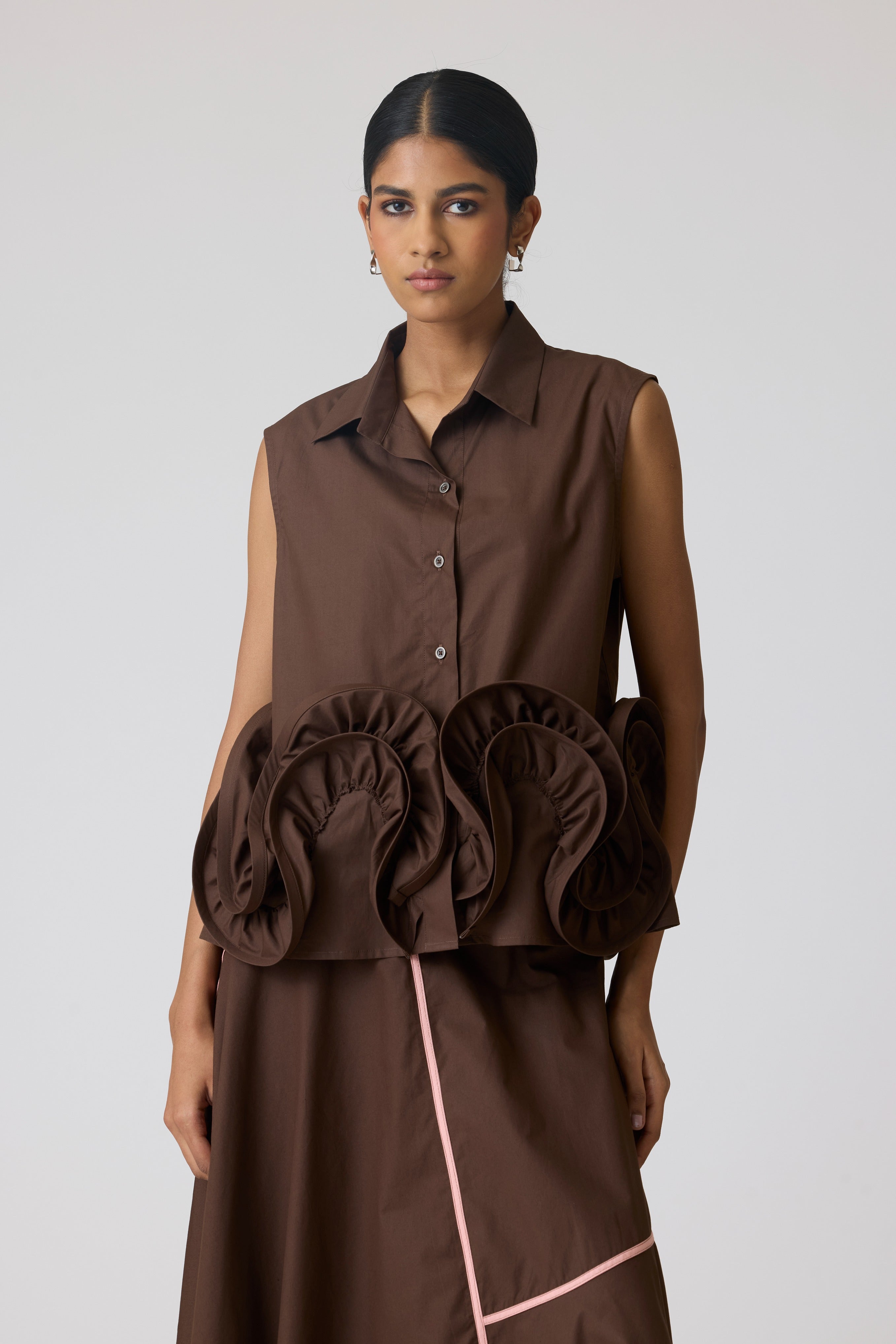 Oliana Sleeveless Shirt