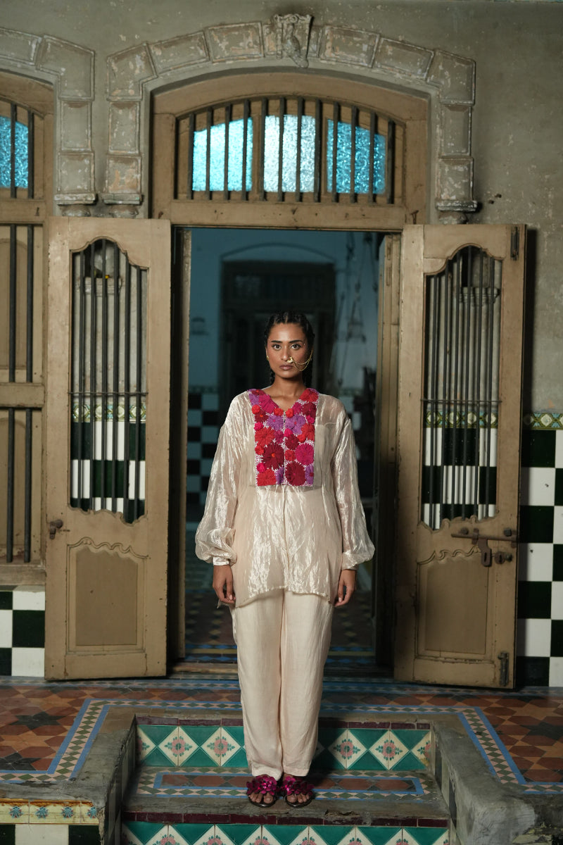 Oorja - Overlay, bustier & pants