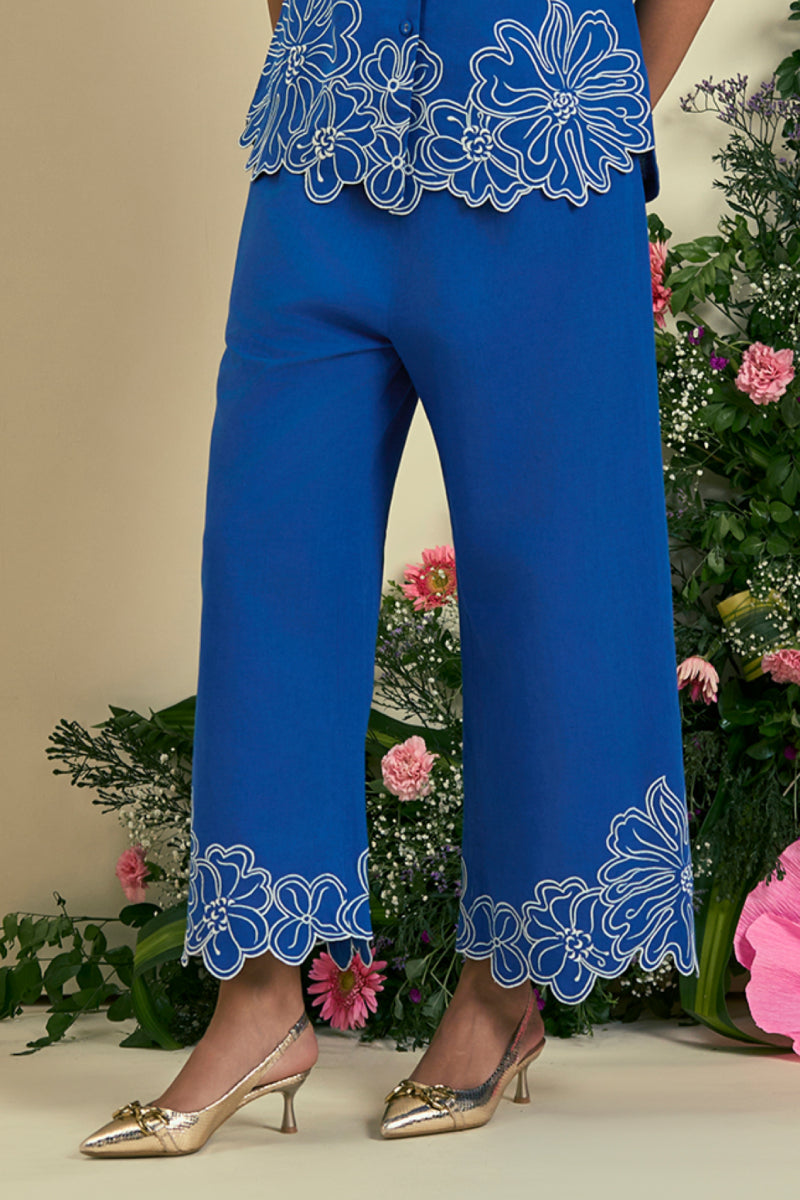 Origani Blue Evaya Pant
