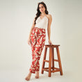 Load image into Gallery viewer, Red Baroque Print Pants
