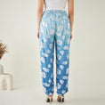 Load image into Gallery viewer, Blue Ombre Lurex Straight Pants
