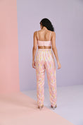 Load image into Gallery viewer, Alaina Linen Blouse Suit- back view
