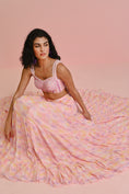 Load image into Gallery viewer, Alaina Georgette Frill Set- front view
