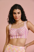 Load image into Gallery viewer, Alaina Georgette Frill Set- close view
