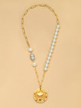 Load image into Gallery viewer, Pearl CANCER Celestial Necklace
