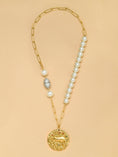 Load image into Gallery viewer, Pearl TAURUS Celestial Necklace
