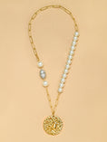 Load image into Gallery viewer, Pearl CAPRICORN Celestial Necklace
