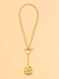 Load image into Gallery viewer, Lariat Style LEO Celestial Necklace

