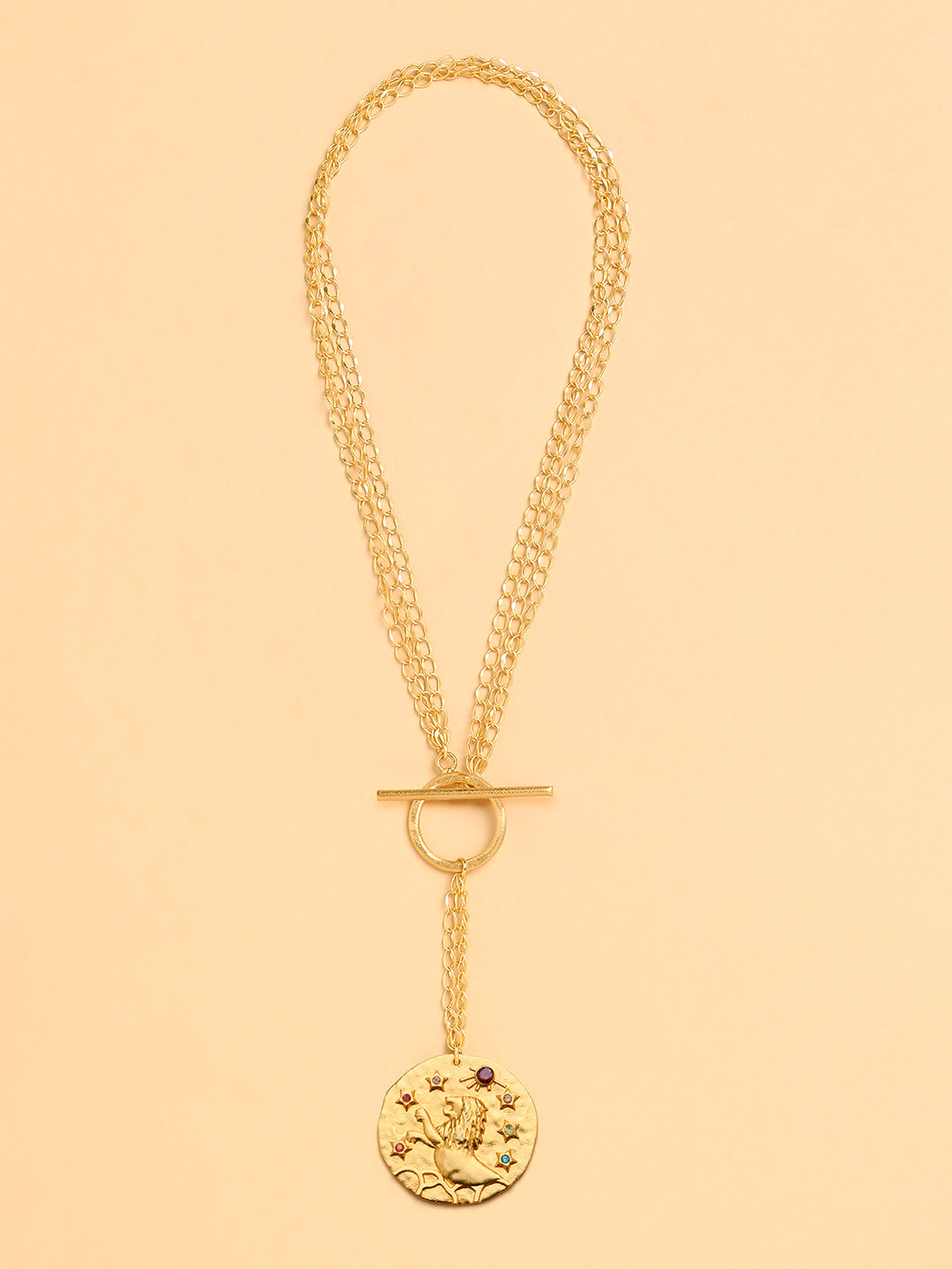 Lariat Style LEO Celestial Necklace