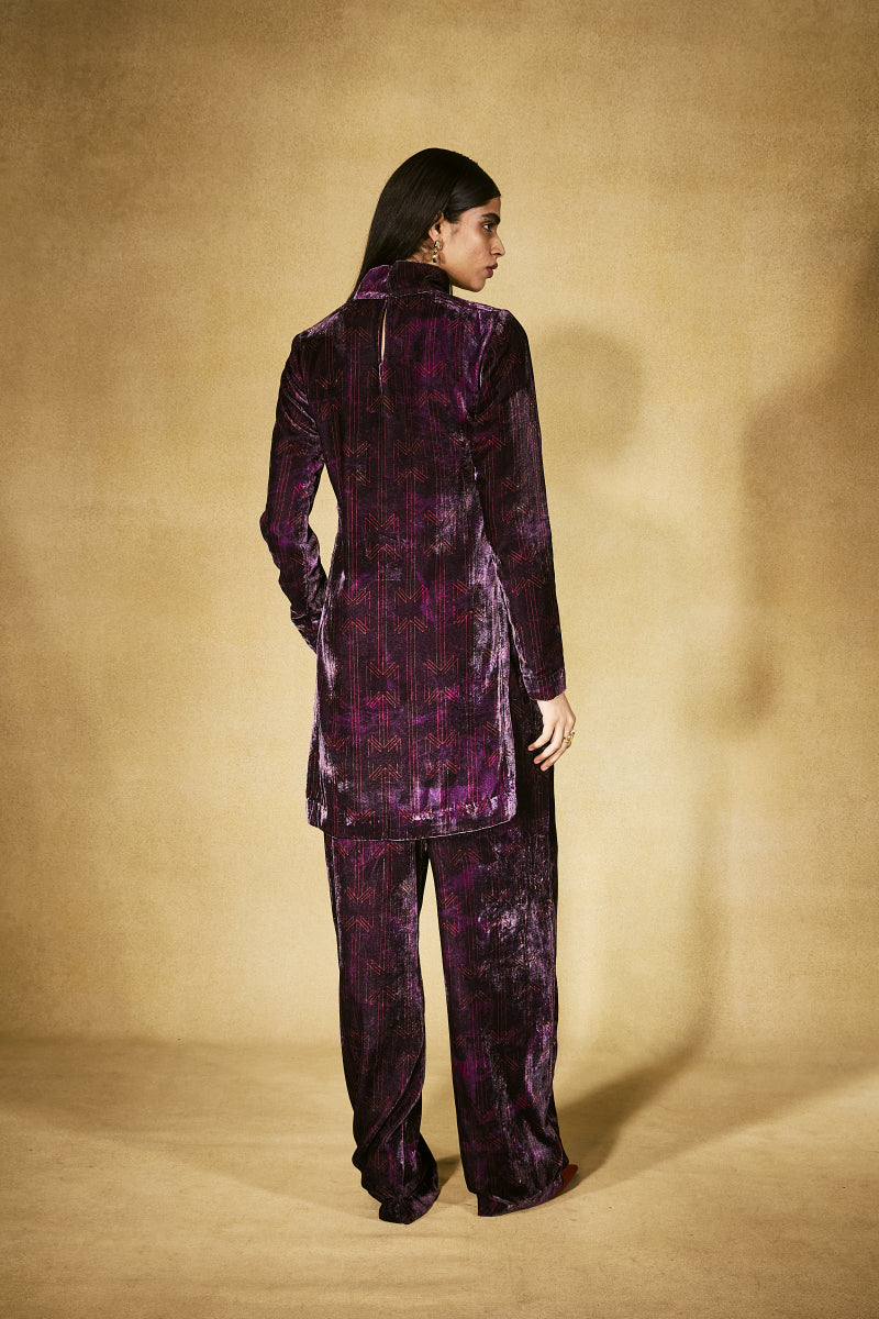 Aurora Plum Monogram Set