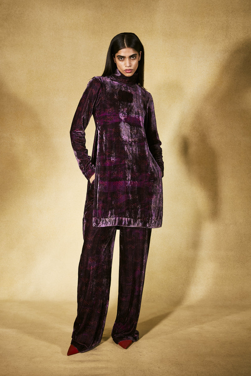 Aurora Plum Monogram Set