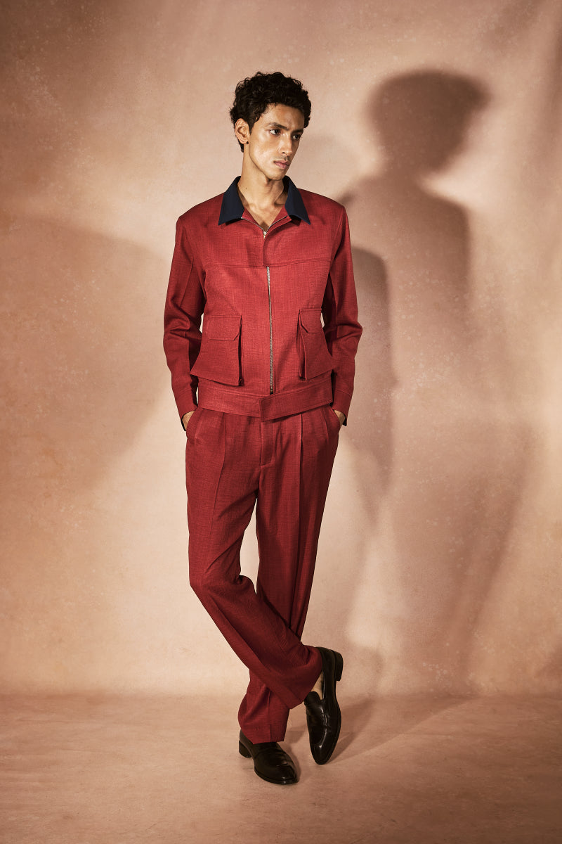 Flame Orange Utility Co-ord