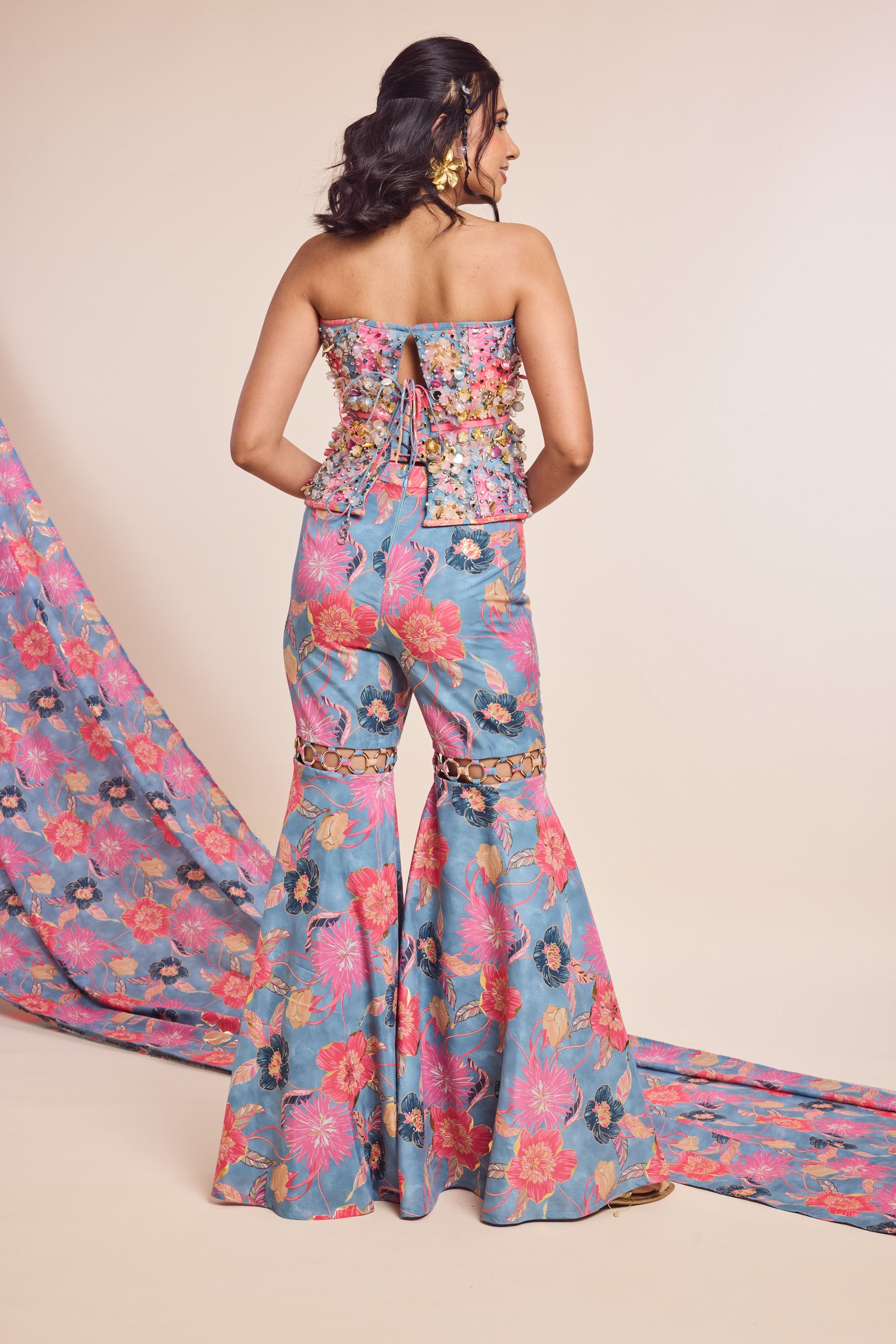 OTT Corset with Sharara