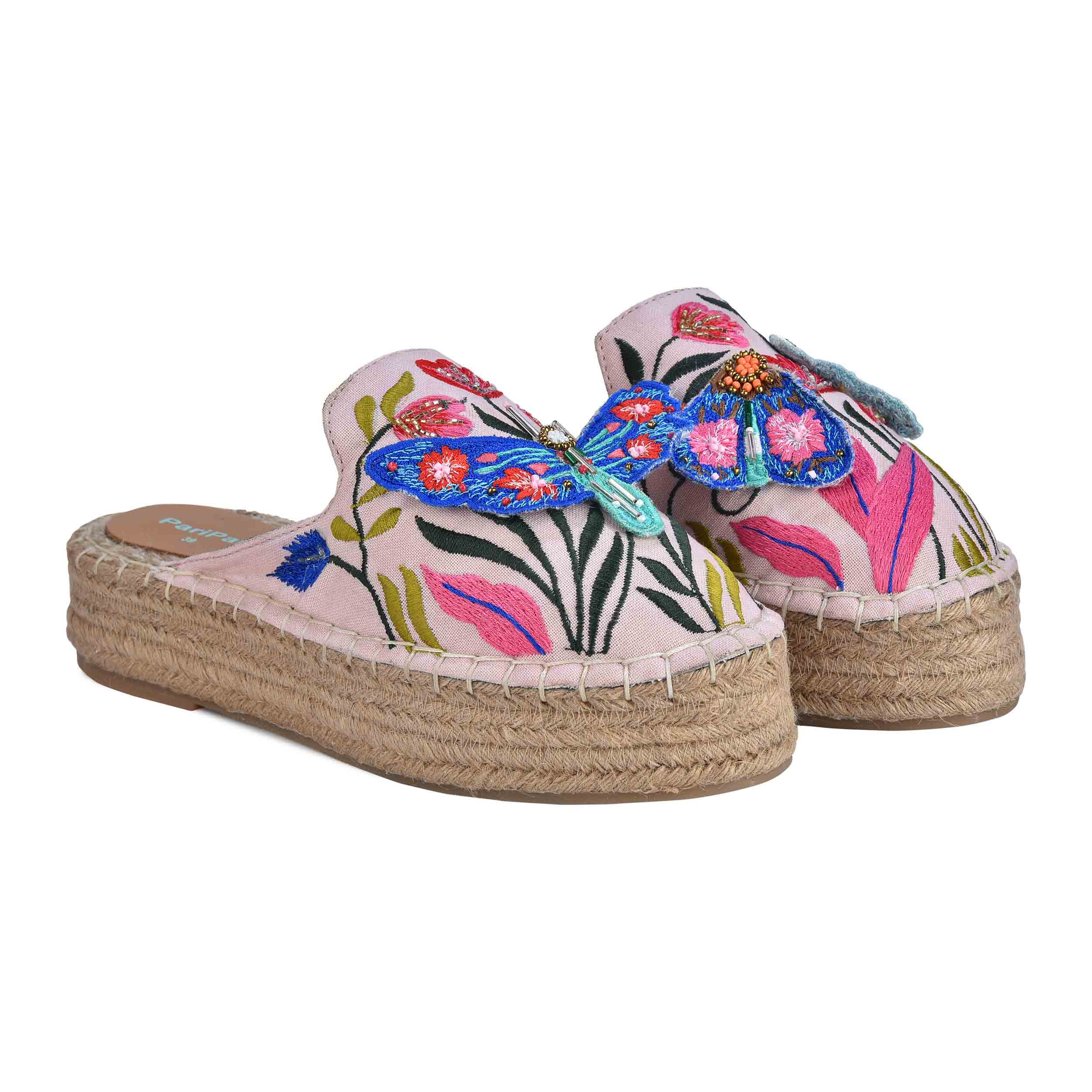 PAPILLON ESPADRILLES PLATFORM