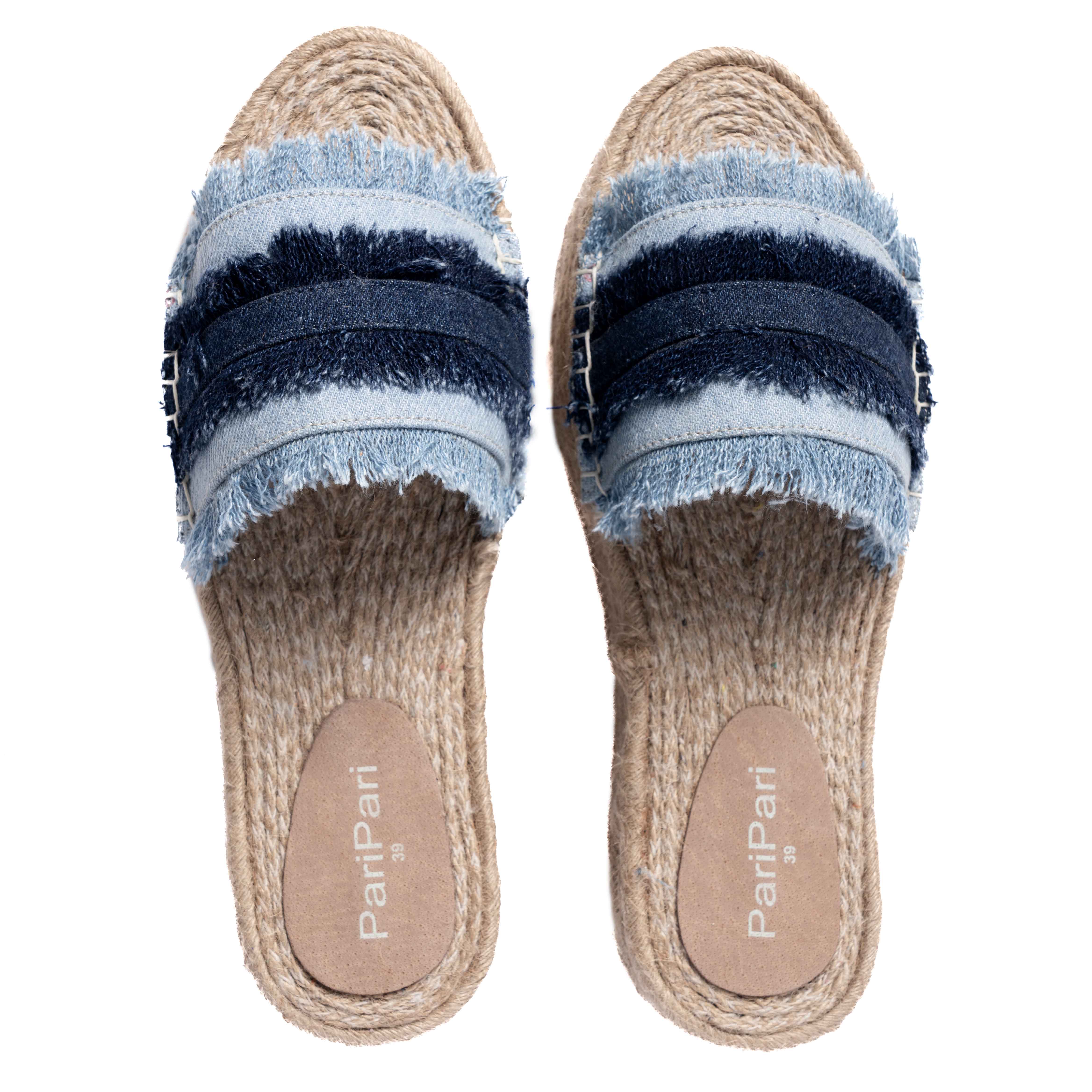 SAIRA DENIM SANDALS PLATFORM