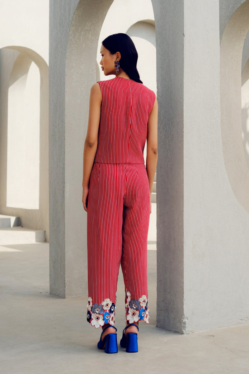 Red Margot Co-Ord Set