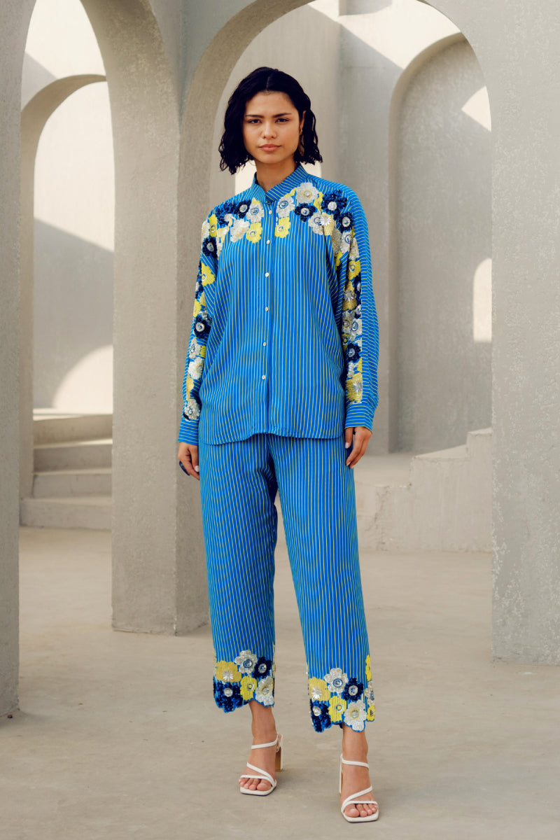 Blue Chole Kimono Shirt