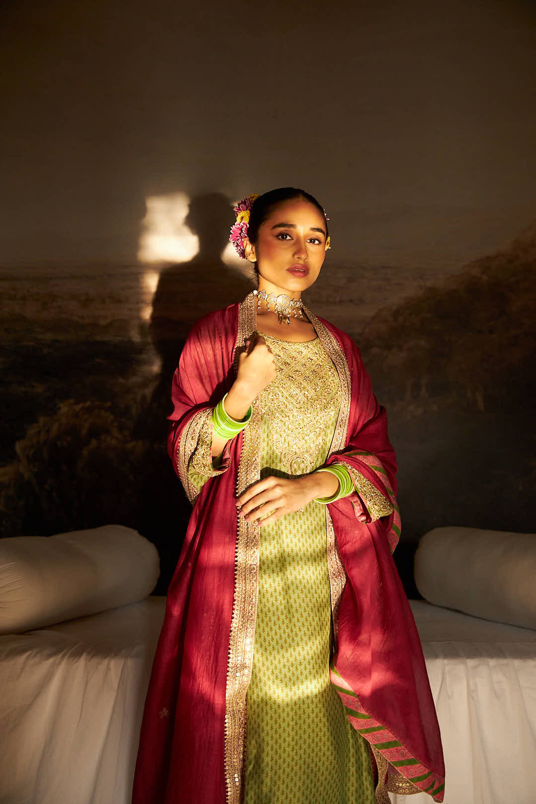 Zewara Embroidered Kurta Set