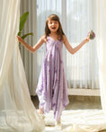 Load image into Gallery viewer, Very Peri Lilac Palazzo Jumpsuit Kids
