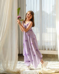 Load image into Gallery viewer, Very Peri Lilac Palazzo Jumpsuit Kids
