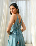 Load image into Gallery viewer, Mother Daughter Dusty Teal Palazzo Jumpsuit
