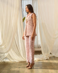 Load image into Gallery viewer, Rosey Pink Quilted Pant Suit
