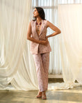 Load image into Gallery viewer, Rosey Pink Quilted Pant Suit
