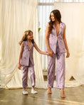 Load image into Gallery viewer, Mother Daughter Very Peri Lilac Pant Suit
