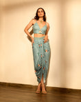 Load image into Gallery viewer, Dusty Teal Lungi Set
