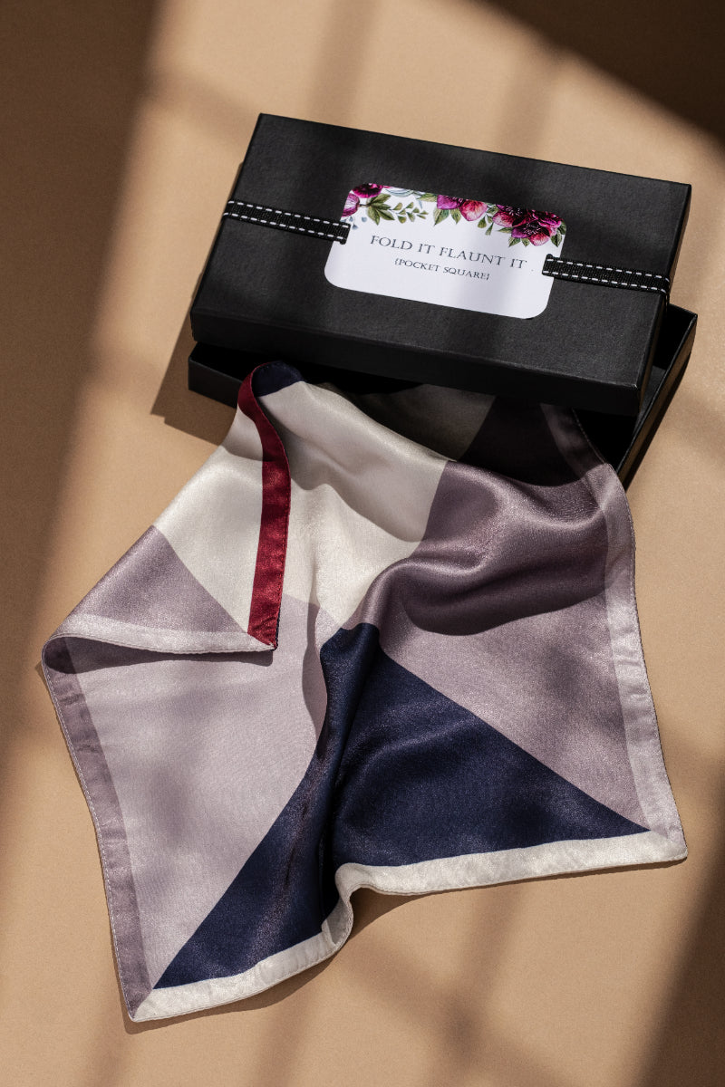 Pyramid Fold - Pocket Squares