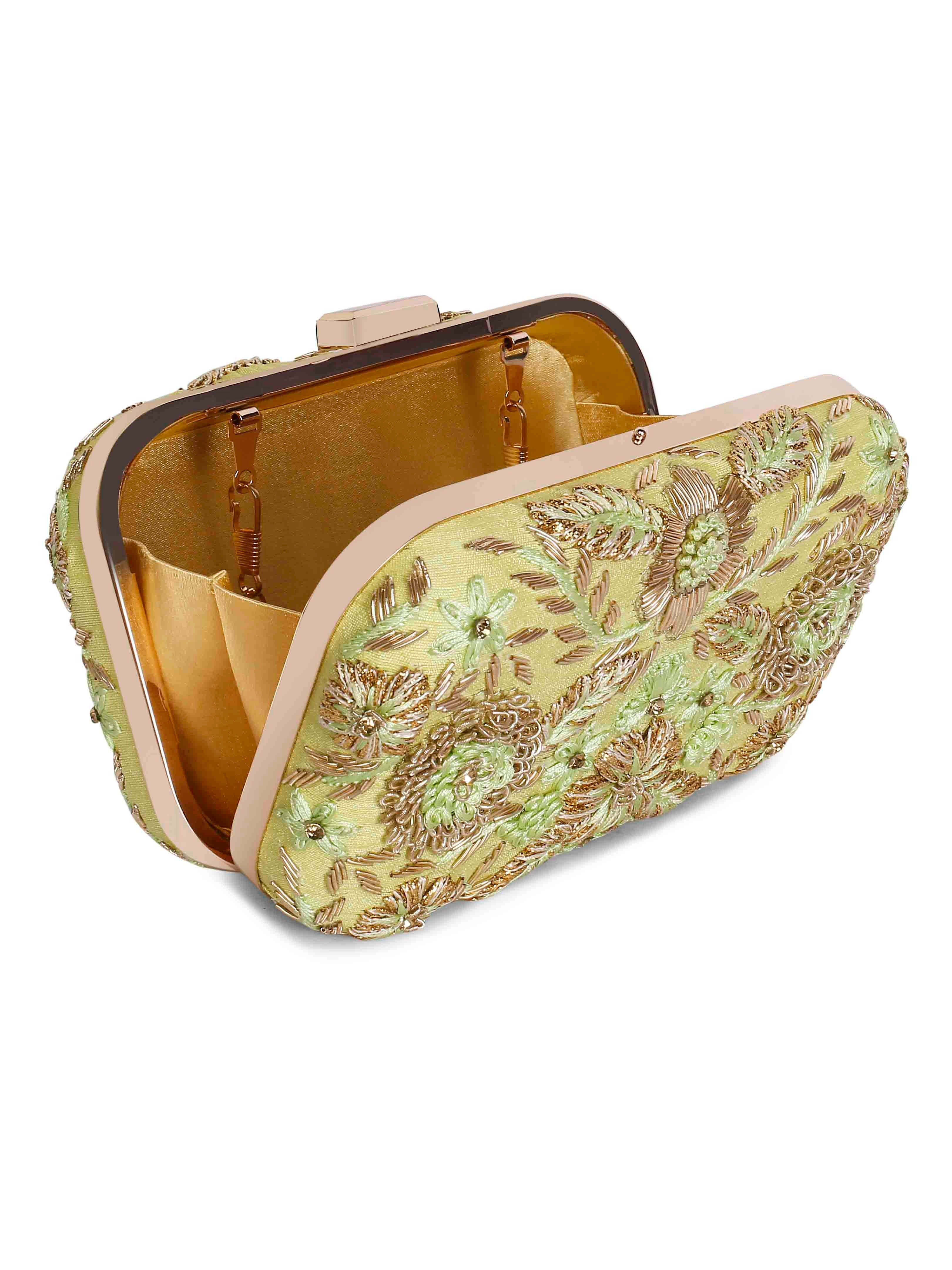 Mint Green Gota Clutch