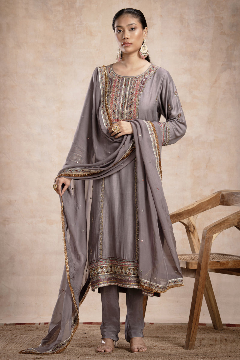 Rabia Straight Suit Set – Saleti