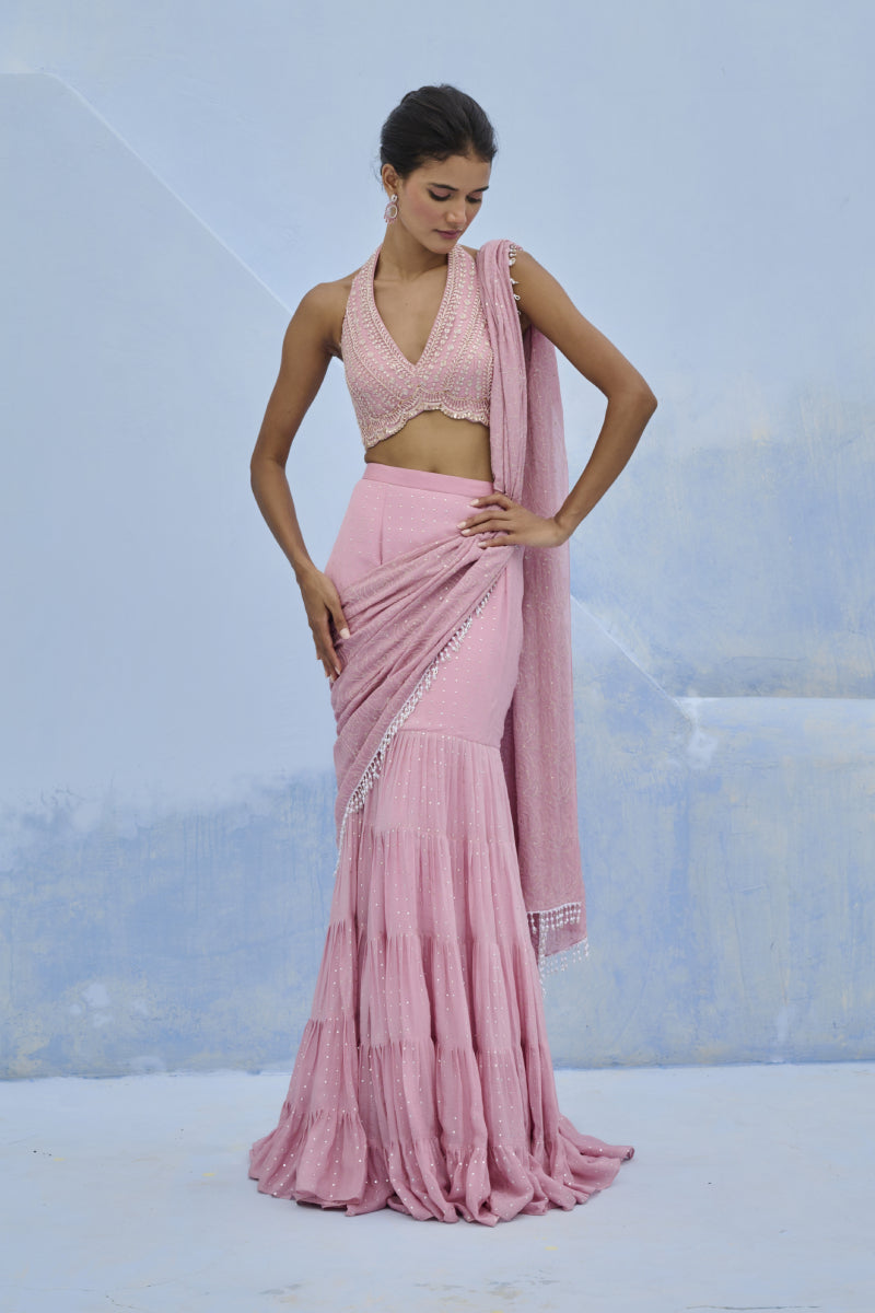 RAZIA PRE-DRAPE SAREE