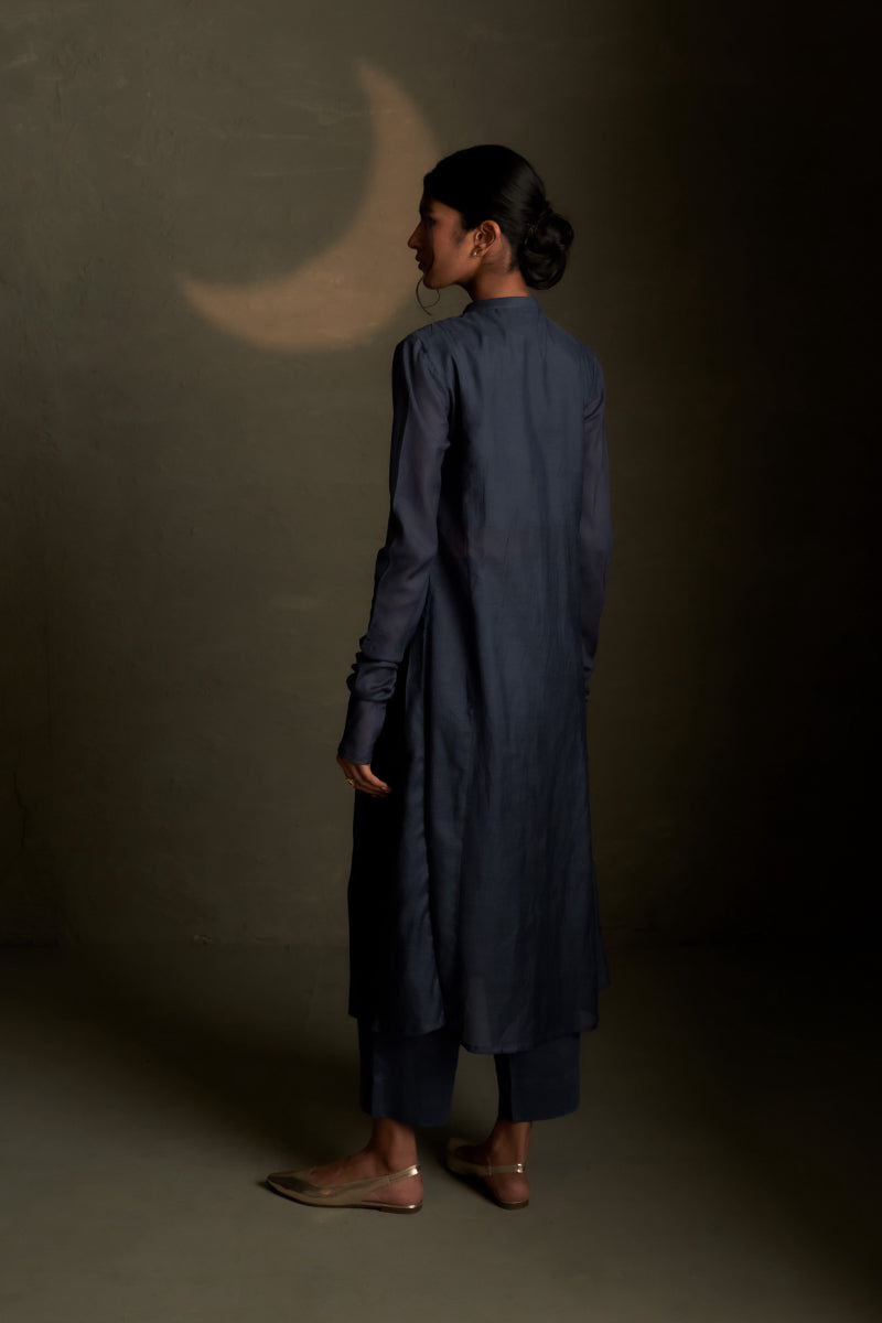 Blue Dusk Long Kurta Set