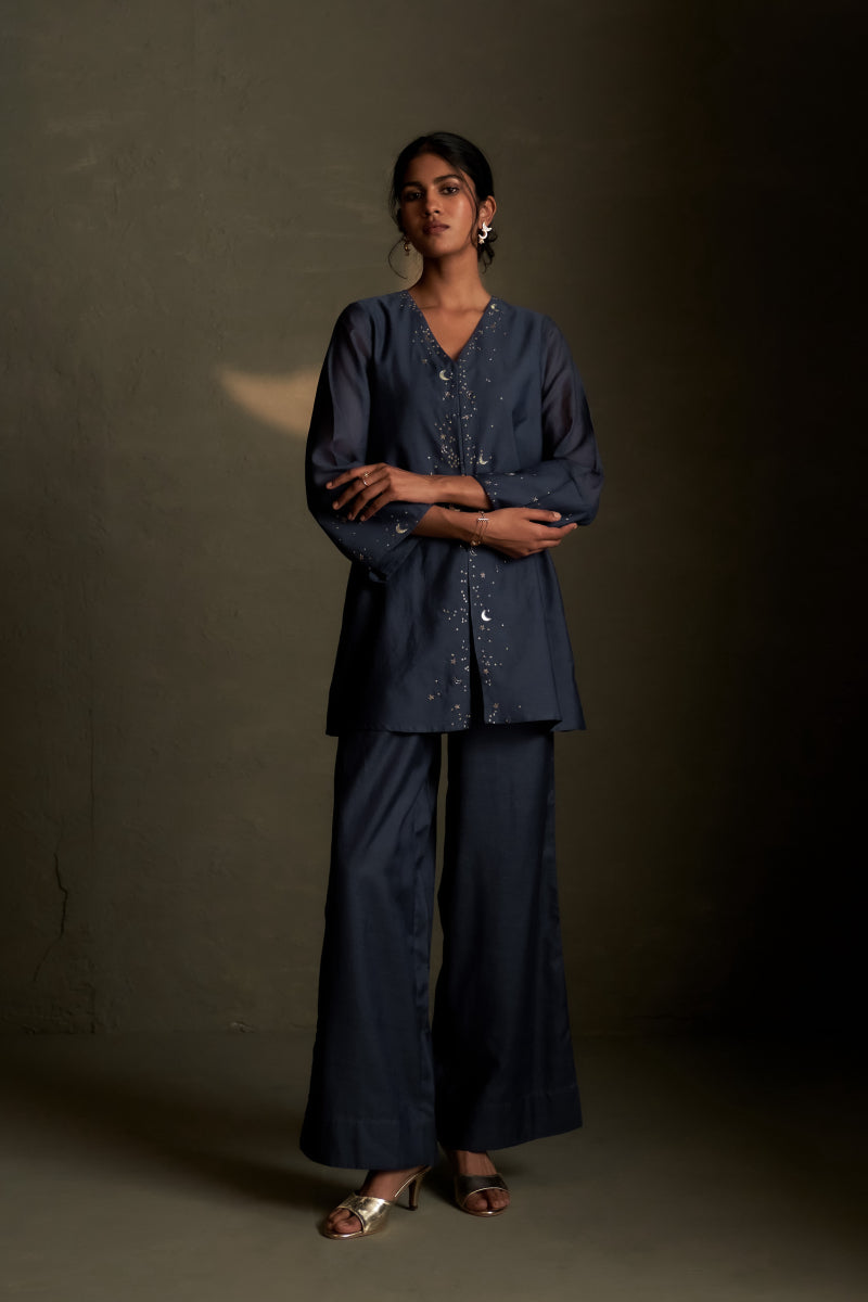 Chaand Sitara Set - Blue Dusk