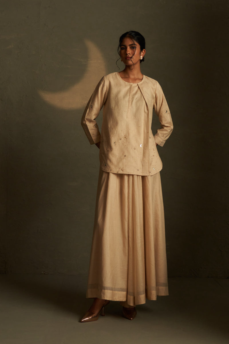 Chaand Kurti Skirt Set