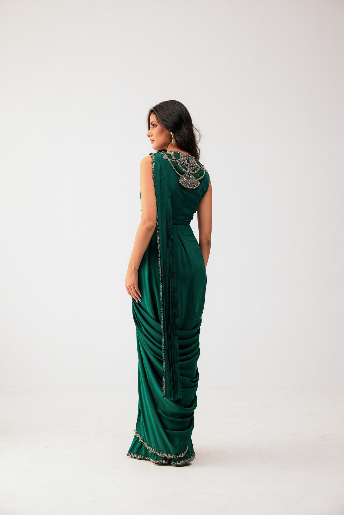 Drape Saree Set