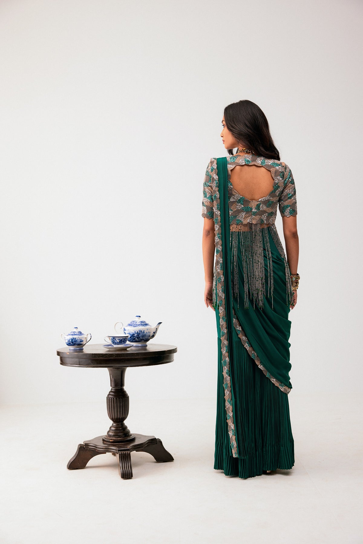 Sharara Saree Set