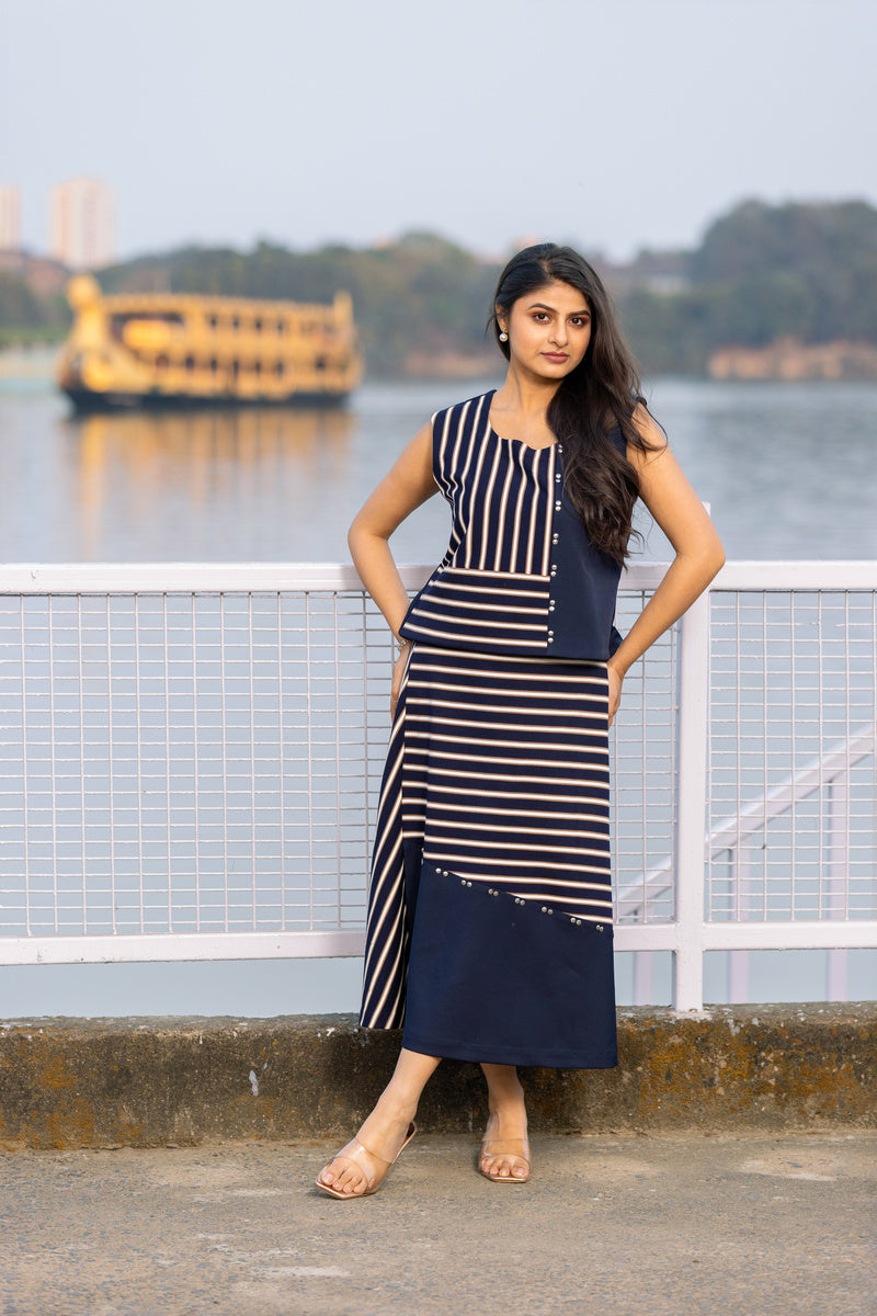 Navy Oasis Co-ord Set