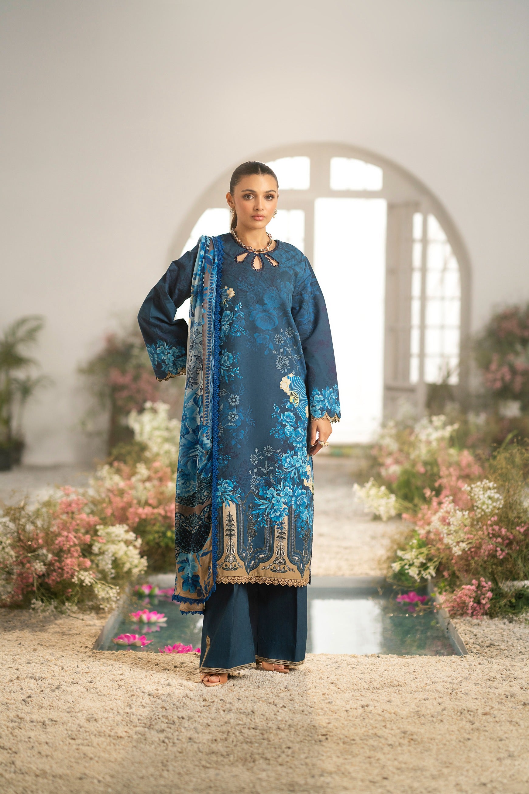 Belle Blue Kurta Set