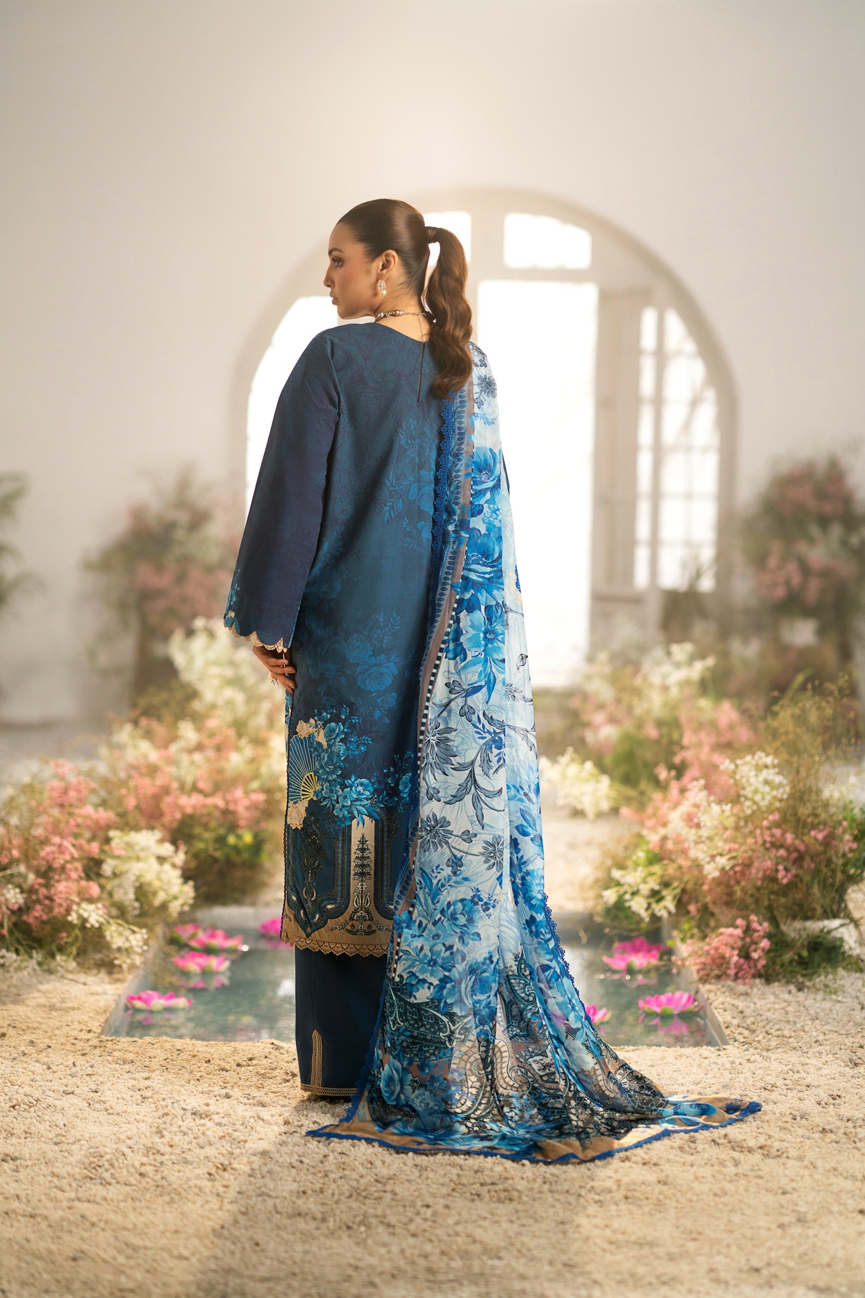 Belle Blue Kurta Set